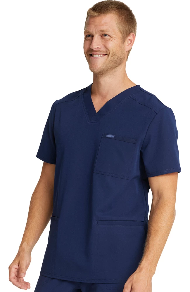 Cherokee Clearance Men's V-Neck Scrub Top - Image 3