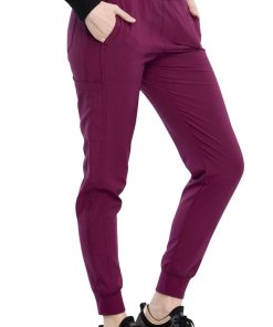Cherokee Clearance Women's Mid Rise Jogger Scrub Pant -Silverts-shop 3 ck ckk071 clearance 650