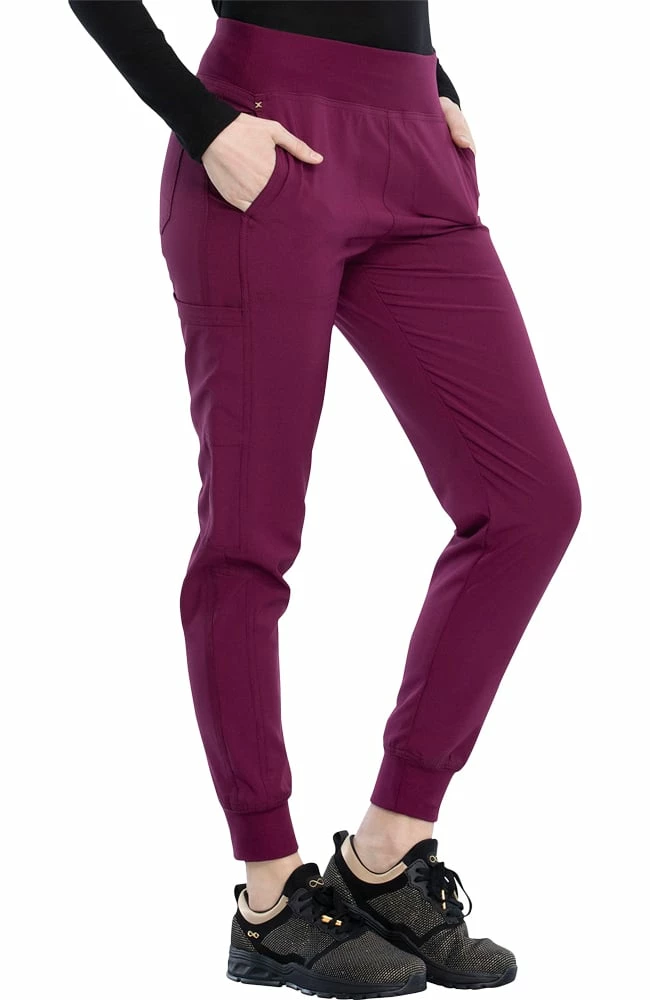 Cherokee Clearance Women's Mid Rise Jogger Scrub Pant - Image 3