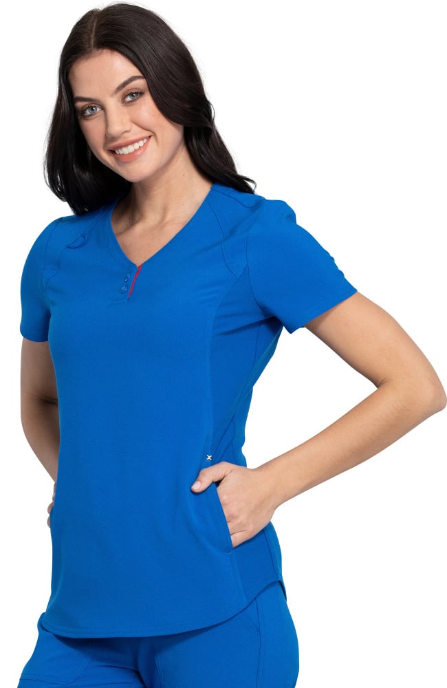 Clearance Women's V-Neck Solid Scrub Top Cherokee Clearance Women's V-Neck Solid Scrub Top -Silverts-shop 3 ck ckk815 clearance 650