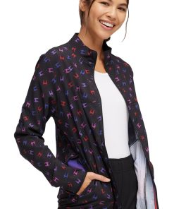 Heartsoul Women's Packable I Run This Castle Print Jacket -Silverts-shop 3 ck hs331 print 650