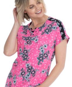 Heartsoul Clearance Women's Daisy Dreamer Print Scrub Top 4 Heartsoul Clearance Women's Daisy Dreamer Print Scrub Top -Silverts-shop 3 ck hs686 printclearance 650