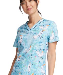 Cherokee Women's Obviously A Unicorn Print Scrub Top 4 Cherokee Women's Obviously A Unicorn Print Scrub Top -Silverts-shop 3 ck tf610 print 650