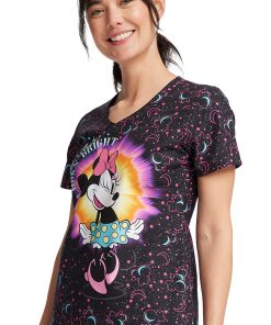 Cherokee Women's My Bright Future Print Scrub Top -Silverts-shop 3 ck tf626 print 650
