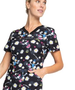 Cherokee Clearance Women's Hello Sunshine Print Scrub Top 4 Cherokee Clearance Women's Hello Sunshine Print Scrub Top -Silverts-shop 3 ck tf671 printclearance 650