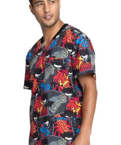 Cherokee Clearance Men's Zap Print Scrub Top 4 Cherokee Clearance Men's Zap Print Scrub Top -Silverts-shop 3 ck tf725 printclearance 650