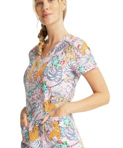 Cherokee Clearance Women's Jungle Pals Print Scrub Top 9 Cherokee Clearance Women's Jungle Pals Print Scrub Top -Silverts-shop 3 ck tf776 printclearance 650