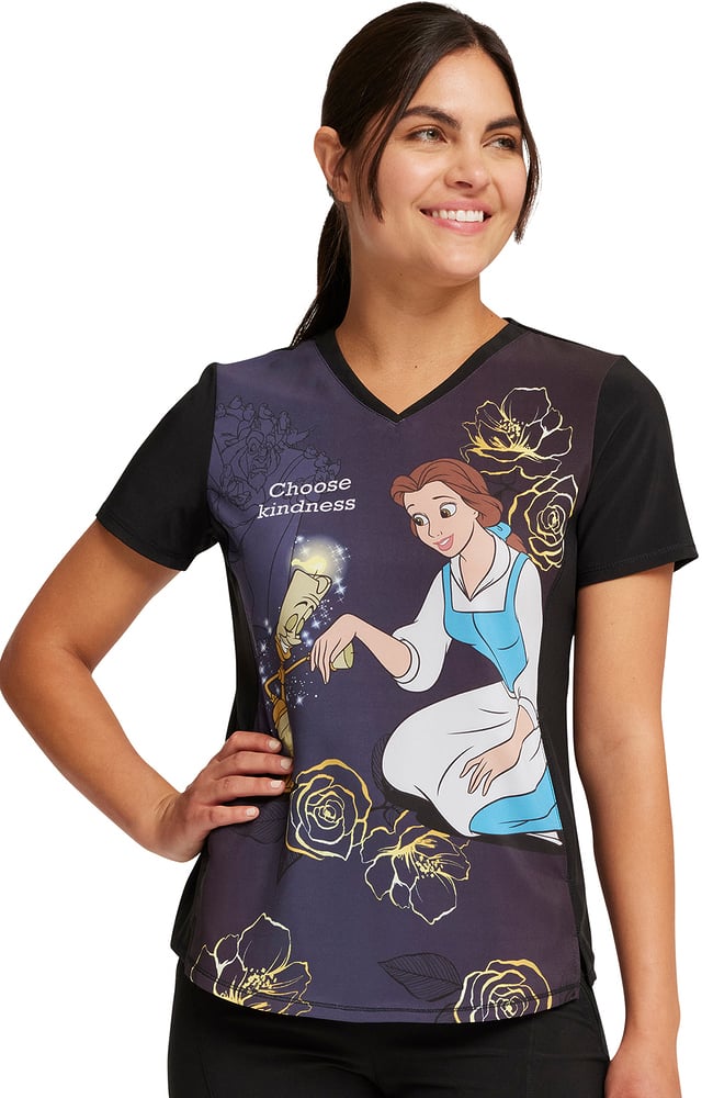 Women's Choose Kindness Print Scrub Top Cherokee Women's Choose Kindness Print Scrub Top -Silverts-shop 3 ck tf782 print 650