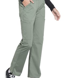 Cherokee Workwear Clearance Women's Elastic Waistband Pull On Cargo Scrub Pant -Silverts-shop 3 ck ww170 clearance 650