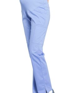 Cherokee Workwear Clearance Women's Maternity Soft Knit Waistband Scrub Pant -Silverts-shop 3 ck ww220 clearance 650