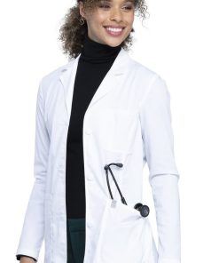 Cherokee Workwear Women's 28" Consultation Lab Coat 8 Cherokee Workwear Women's 28" Consultation Lab Coat -Silverts-shop 3 ck ww450ab 650