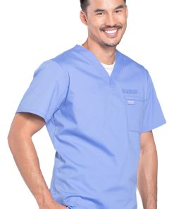 Cherokee Workwear Clearance Men's V-Neck Solid Scrub Top 9 Cherokee Workwear Clearance Men's V-Neck Solid Scrub Top -Silverts-shop 3 ck ww675 clearance 650