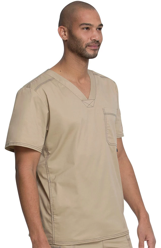 Dickies Clearance Men's Youtility V-Neck Scrub Top - Image 3