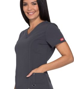 Dickies Clearance Women's V-Neck Solid Scrub Top 4 Dickies Clearance Women's V-Neck Solid Scrub Top -Silverts-shop 3 di 82851 clearance 650