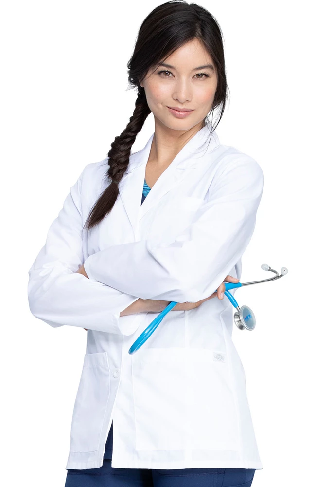 Dickies Women's Basic 28" Lab Coat - Image 3