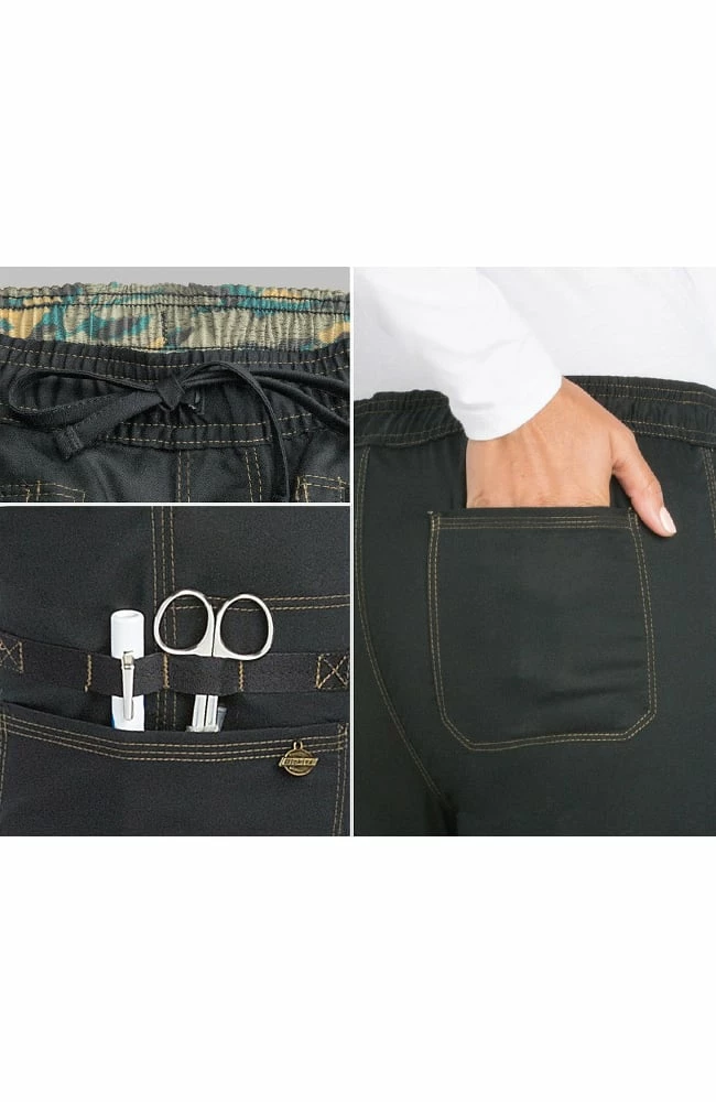 Dickies Clearance Women's Straight Leg Drawstring Scrub Pant - Image 3