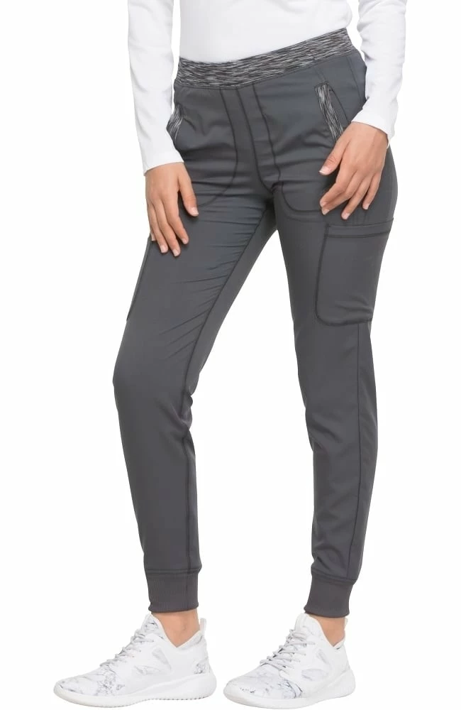 Dickies Clearance Women's Tapered Leg Drawstring Jogger Scrub Pant - Image 3