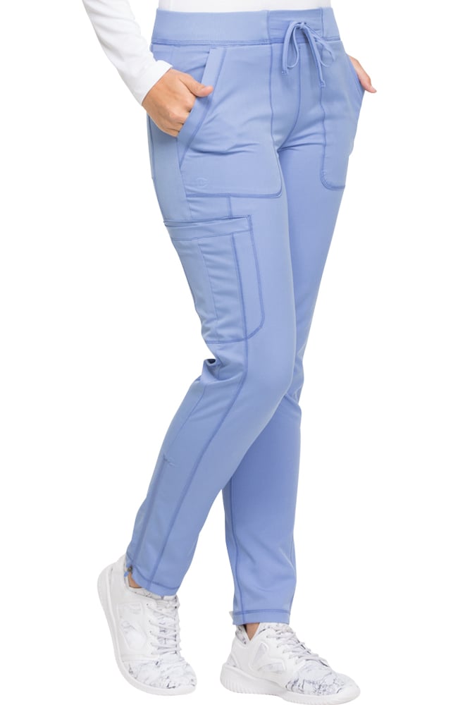 Women's Drawstring Zip Hem Scrub Pant Dickies Women's Drawstring Zip Hem Scrub Pant -Silverts-shop 3 di dk190 650