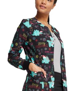 Dickies Women's Merry RexMas Print Jacket 4 Dickies Women's Merry RexMas Print Jacket -Silverts-shop 3 di dk309 print 650 1