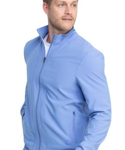 Dickies Clearance Men's Warm Up Solid Scrub Jacket -Silverts-shop 3 di dk360 clearance 650