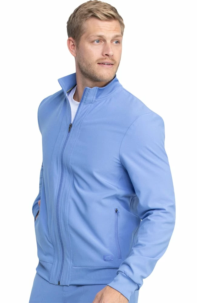 Dickies Clearance Men's Warm Up Solid Scrub Jacket - Image 3