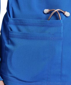 Dickies Women's Snap Front Solid Scrub Jacket 4 Dickies Women's Snap Front Solid Scrub Jacket -Silverts-shop 3 di dk380 650