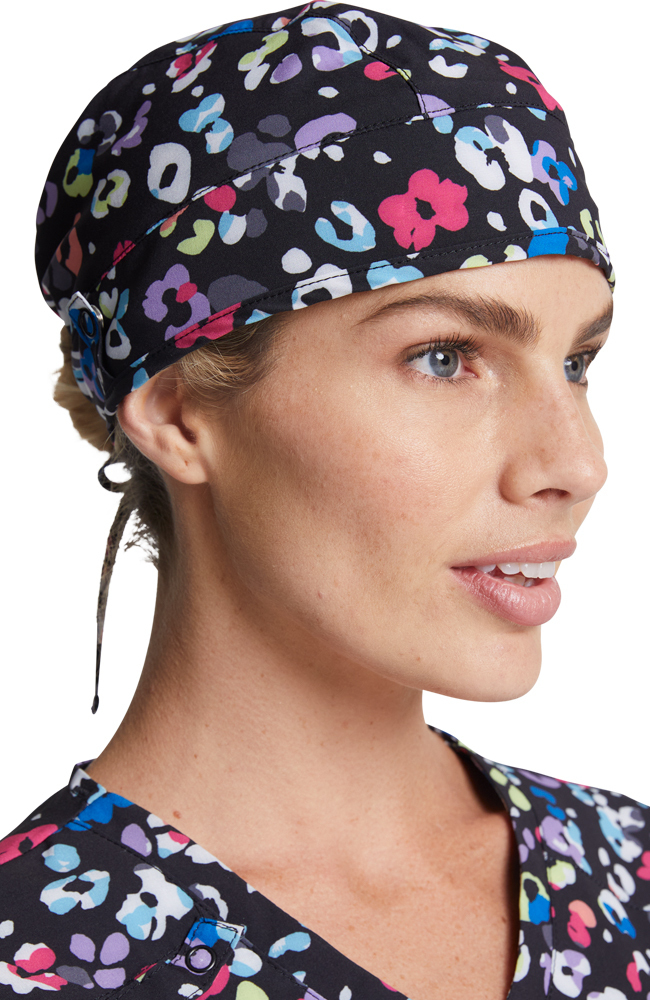 Women's Safari Pop Print Scrub Hat Dickies Women's Safari Pop Print Scrub Hat -Silverts-shop 3 di dk513 print 650