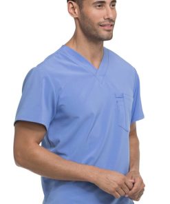 Dickies Clearance Men's V-Neck Solid Scrub Top 8 Dickies Clearance Men's V-Neck Solid Scrub Top -Silverts-shop 3 di dk635 clearance 650