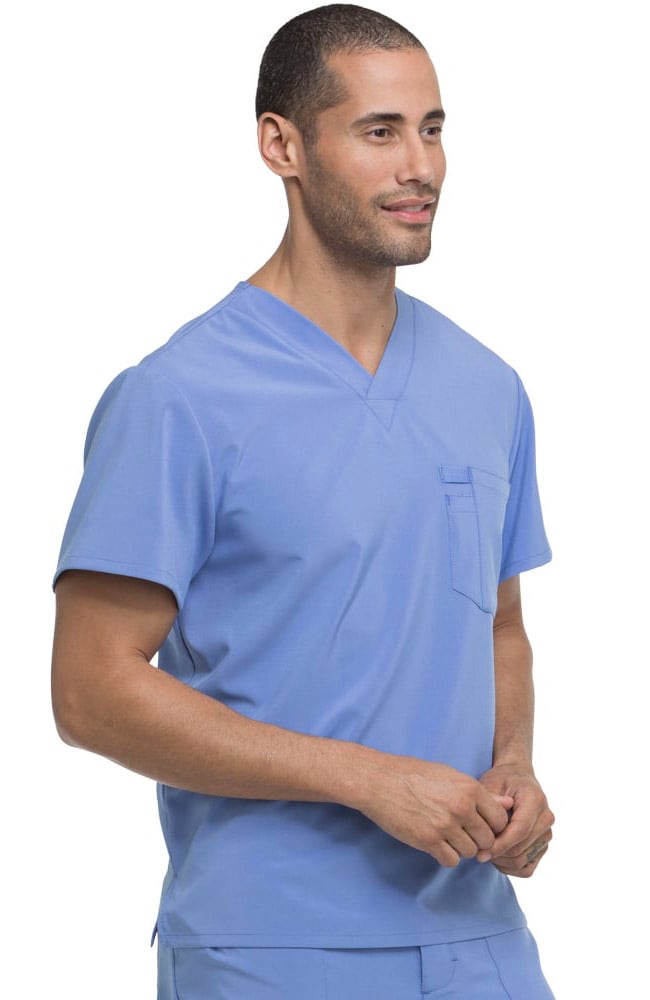 Dickies Clearance Men's V-Neck Solid Scrub Top 5 Dickies Clearance Men's V-Neck Solid Scrub Top - Image 3