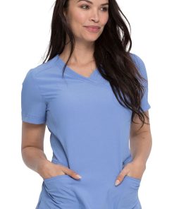 Dickies Clearance Women's Mock Wrap Solid Scrub Top 7 Dickies Clearance Women's Mock Wrap Solid Scrub Top -Silverts-shop 3 di dk780 clearance 650