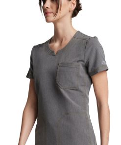 Dickies Clearance Women's Notch Neck Scrub Top 4 Dickies Clearance Women's Notch Neck Scrub Top -Silverts-shop 3 di dk842 clearance 650