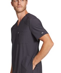 Dickies Clearance Men's Premium Solid Scrub Top 8 Dickies Clearance Men's Premium Solid Scrub Top -Silverts-shop 3 di dk930 clearance 650