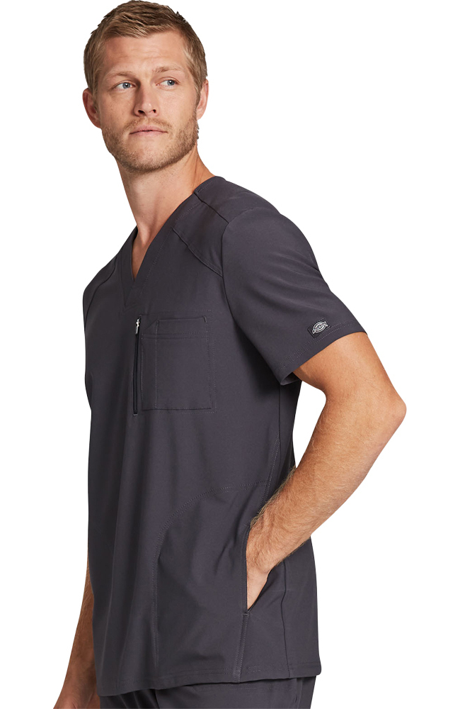Dickies Clearance Men's Premium Solid Scrub Top 5 Dickies Clearance Men's Premium Solid Scrub Top - Image 3