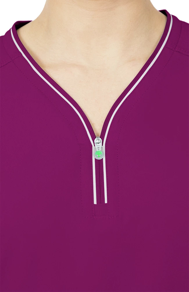 Healing Hands Clearance Women's Sonia Stretch Solid Scrub Top - Image 3