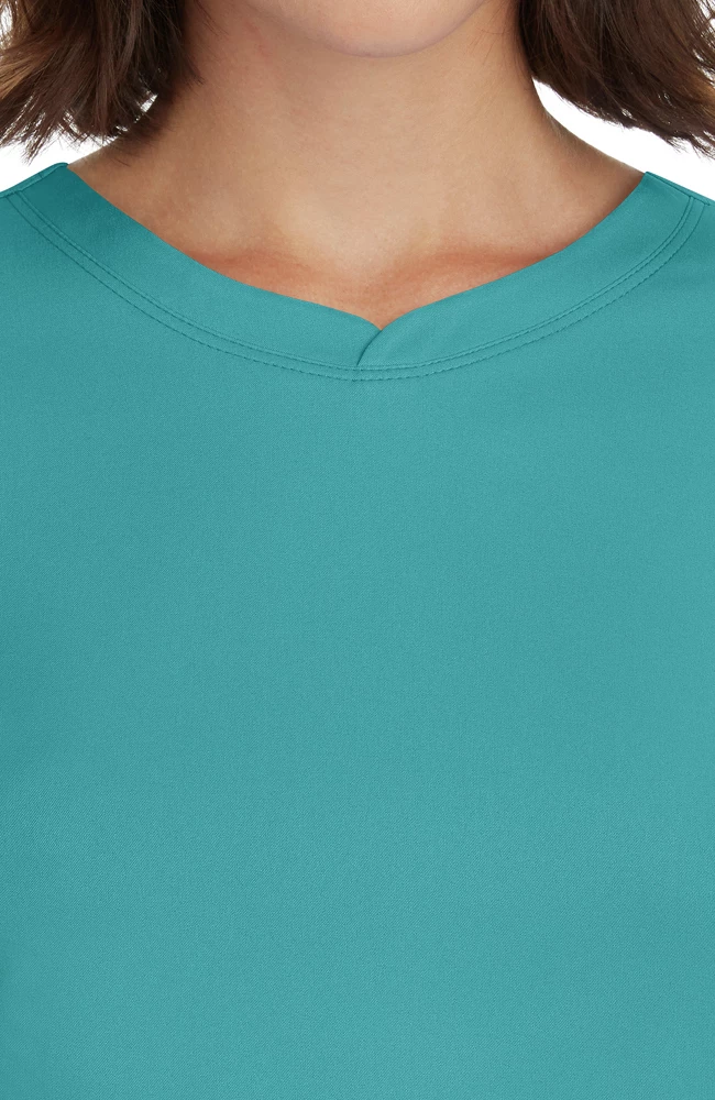 Healing Hands Women's Fatima Solid Scrub Top - Image 3