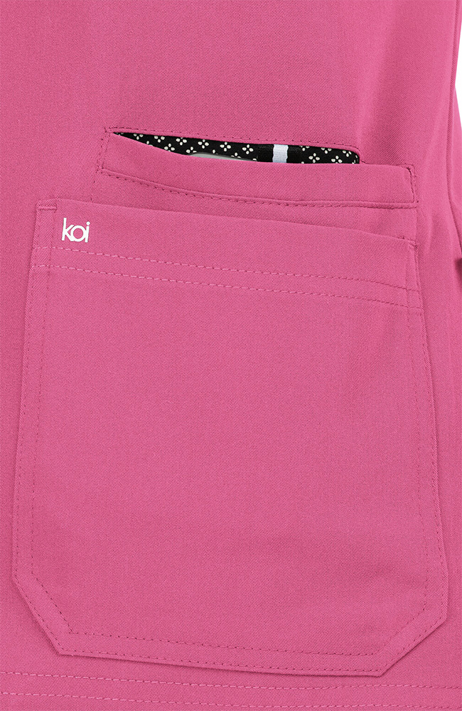 Clearance Women's Hustle & Heart Solid Scrub Top Koi Clearance Women's Hustle & Heart Solid Scrub Top -Silverts-shop 3 ko 1019 clearance 650