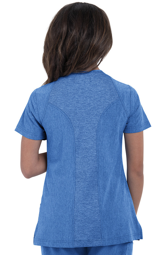 Koi Clearance Women's Charlotte Solid Scrub Top 5 Koi Clearance Women's Charlotte Solid Scrub Top - Image 3