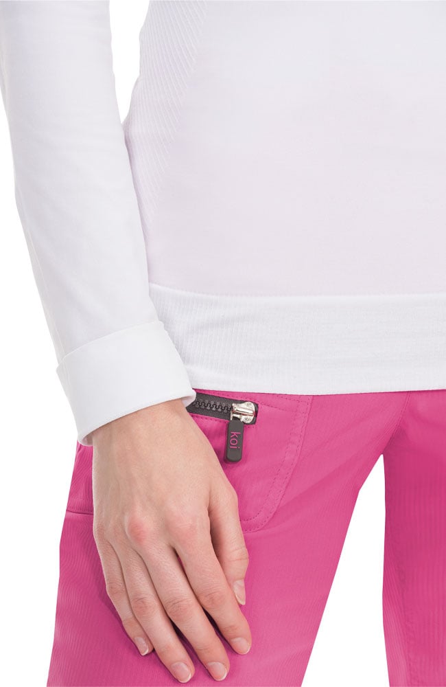 Women's Divine Seamless Solid Long Sleeve T-Shirt Koi Women's Divine Seamless Solid Long Sleeve T-Shirt -Silverts-shop 3 ko 315 650