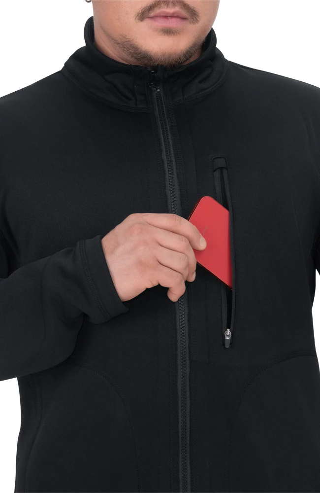 Koi Men's Reactivate Zip Front Scrub Jacket - Image 3