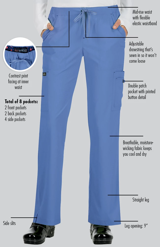 Koi Clearance Women's Holly Scrub Pant - Image 3