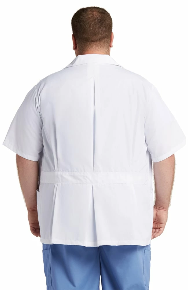 Landau Clearance Men's Professional Lab Solid Scrub Jacket - Image 3