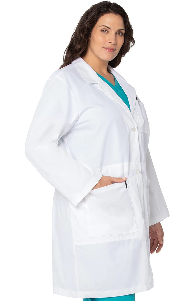 Landau Women's 37" Lab Coat With Tablet Pocket - Image 3