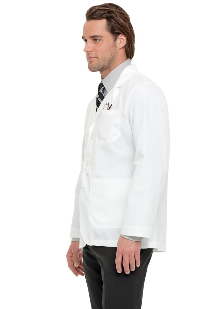 Clearance Men's Three Button Closure Consultation 30¾" Lab Coat Landau Clearance Men's Three Button Closure Consultation 30¾" Lab Coat -Silverts-shop 3 ln 3224 clearance 650