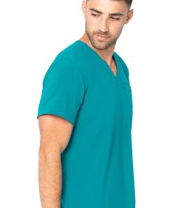 Urbane Men's Tuckable Solid Scrub Top -Silverts-shop 3 ln 9154 650