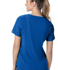 Urbane Women's Tailored V-Neck Solid Scrub Top 7 Urbane Women's Tailored V-Neck Solid Scrub Top -Silverts-shop 3 ln 9744fs 650