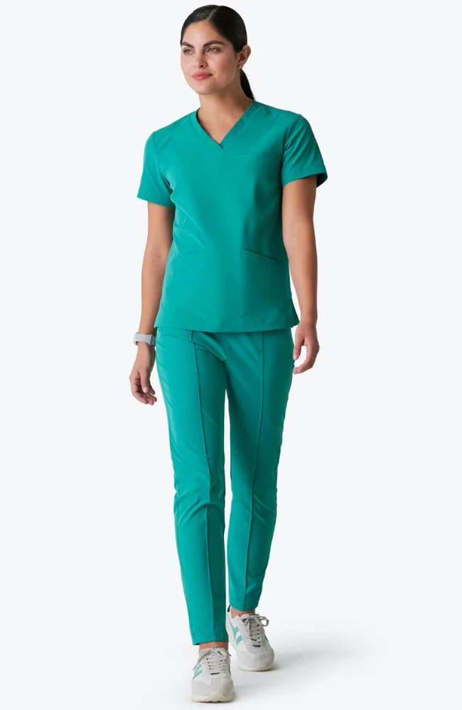 Medelita Women's Calyx V-Neck Scrub Top - Image 3