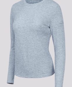 Medelita Women's Long Sleeve Eco T-Shirt -Silverts-shop 3 md kt12179 650