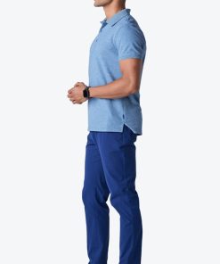 Medelita Men's Short Sleeve Polo Shirt -Silverts-shop 3 md kt22110 650