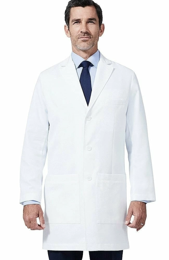 Medelita Men's M3 Laennec Classic Fit 40" Lab Coat - Image 3