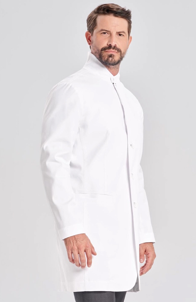 Men's Boyd Slim Fit Lab Coat Medelita Men's Boyd Slim Fit Lab Coat -Silverts-shop 3 md ls22173 650